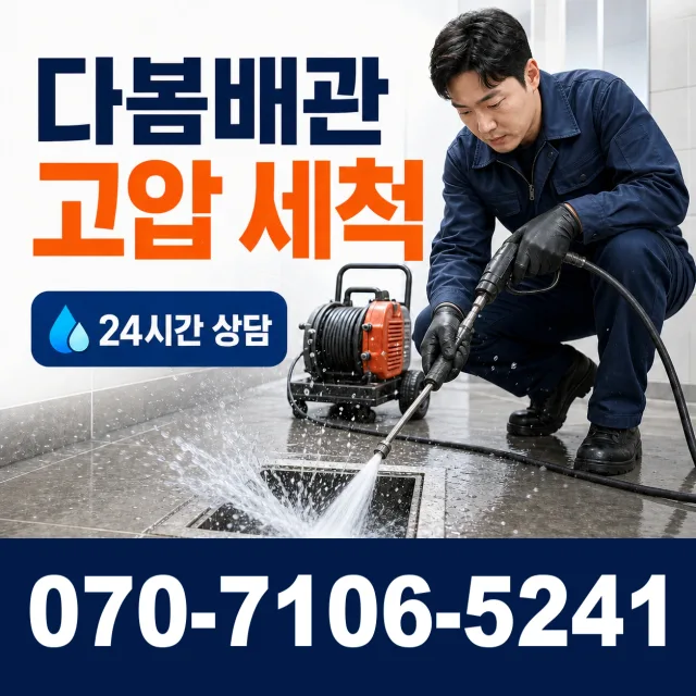 평택시 청룡동 배관청소 상담 이미지 4